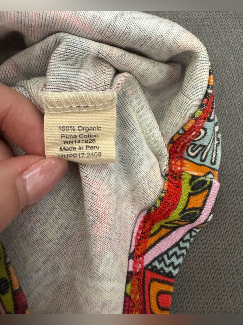 Misha And Puff Multicolor Floral Patchwork Ruffle Top - Picture 4 of 5